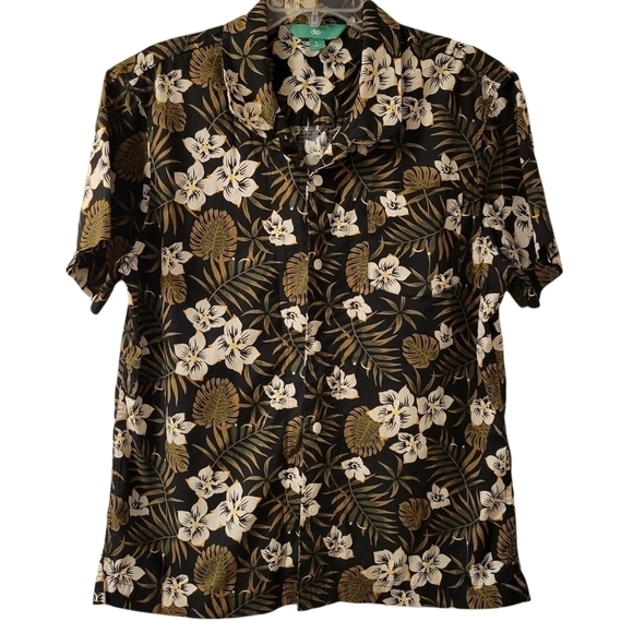 dip Other - Dip 100% Cotton Tropical Floral Hawaiian Shirt